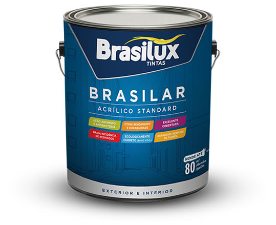 Brasilar latex acrílico standard