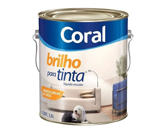 Brilho para tinta