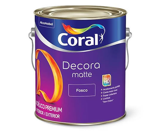 Decora acrílico premium matte